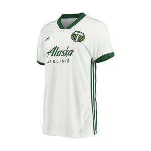 Adidas Womens Portland Timbers Jersey, White, 2XL, DM